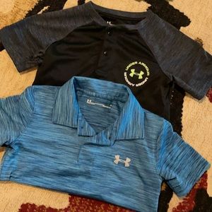 Boys Under Armour shirts